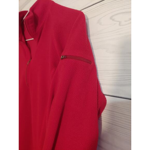 Womens LL Bean Fleece Pullover sz M - Picture 3 of 4